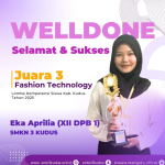 Eka Aprilia Juara 3 LKS