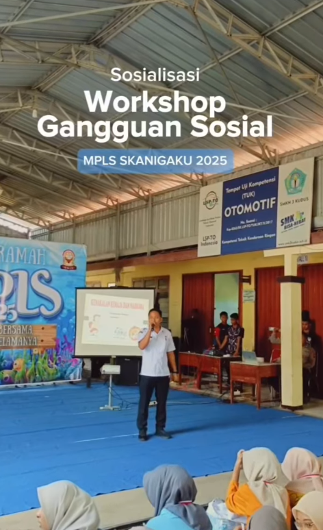 Sosialisasi tentang KenakalanRemaja dan Narkotika dari POLSEK Undaan